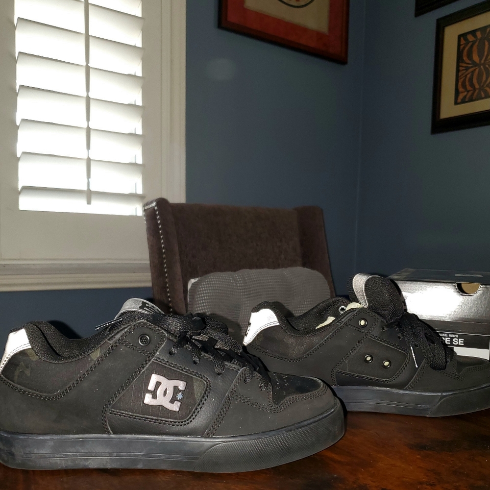 DC Pure SE Men's big boys  Shoes Black : 7.0 l…